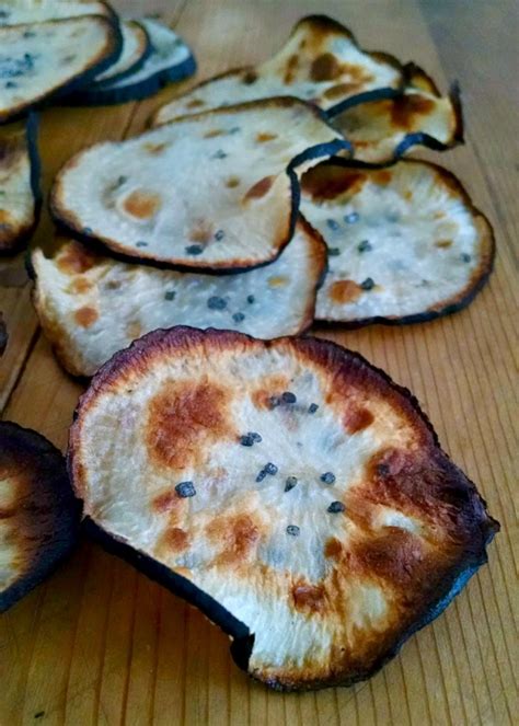 Black Radish Chips – A Kitchen Hoor's Adventures