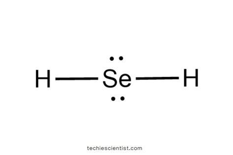 H2Se Lewis Structure, Geometry, Hybridization, and Polarity - Techiescientist