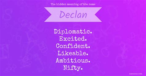 The hidden meaning of the name Declan | Namious