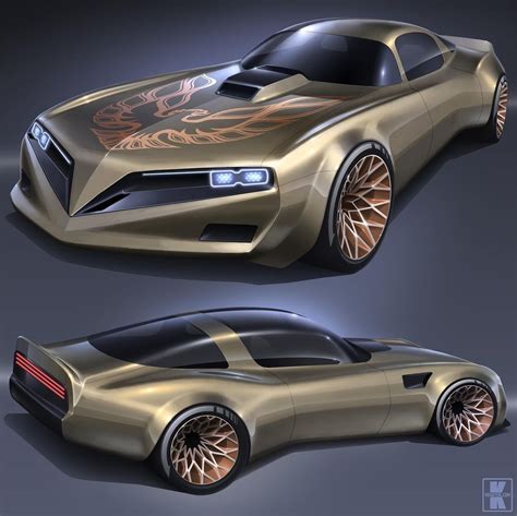 New Pontiac Firebird Trans Am Imagined With 1970s Retro Look ...