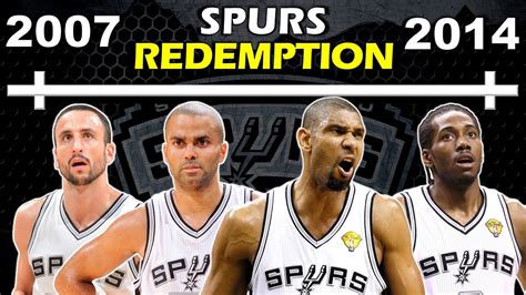 Timeline of the SAN ANTONIO SPURS' Return to Championship | 2014 NBA Champions | The Beautiful ...