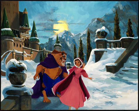 DISNEY FINE ART BY DAVID & LINE' TUTWILER | Disney fine art, Beauty and the beast, Beauty and ...