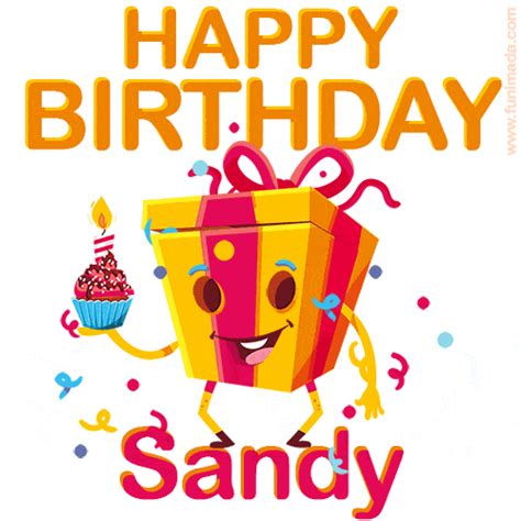 Happy Birthday Sandy GIFs - Download on Funimada.com