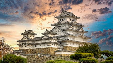 Himeji Castle white heron castle, Unesco World Heritage Site Himeji ...