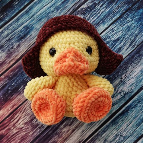 Crochet duck kawaii plushie. Crochet stuffed animal kids | Etsy