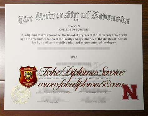 How to buy a fake The University of Nebraska diploma for a job?