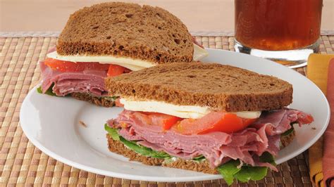 The Tastiest Bread To Use For Your Next Roast Beef Sandwich