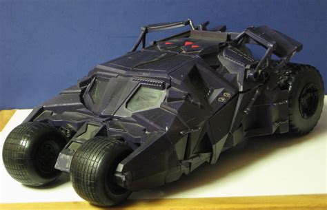 DC Comics Batman Begins Electronic Batmobile Tumbler - 13" - Mattel - 2005 Vintage