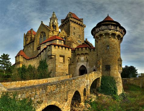 Papeis de parede Castelo Austria Leoben CASTLE KREUZENSTEIN Cidades baixar imagens