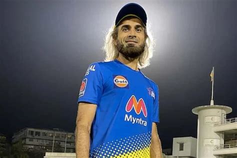 IPL 2021: Chennai Superkings' Imran Tahir has Got a New Hairdo; Fans ...