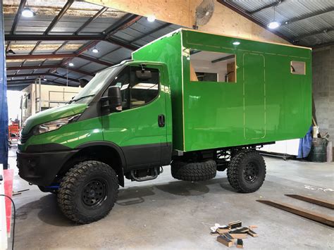 New Iveco Daily 4x4 taking shape | SLRV Expedition Vehicles