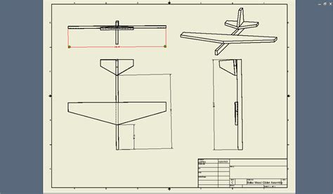 Balsa Wood Glider Design - Barrios Engineering Portfolio