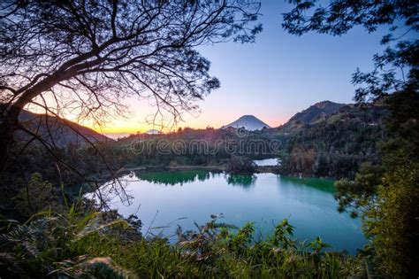 Morning View of Telaga Warna Lake in Dieng Stock Image - Image of javanese, destination: 310277067