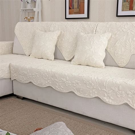 2018 New Modern style sofa slipcovers cotton sectional sofa cover ...