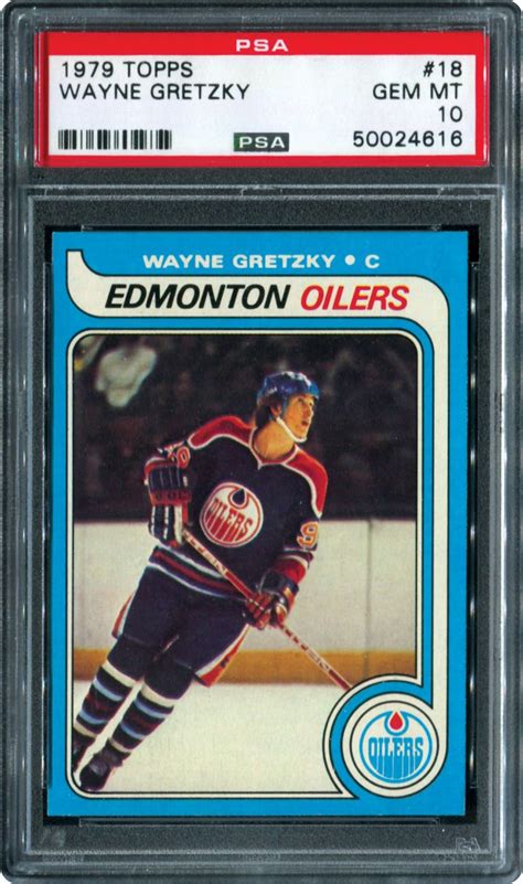 PSA 10 1979 Topps Wayne Gretzky Rookie Card Nets $200K