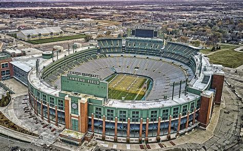 🔥Lambeau Field Green Bay Packers Stadium American Football National Football League Nfl Green ...
