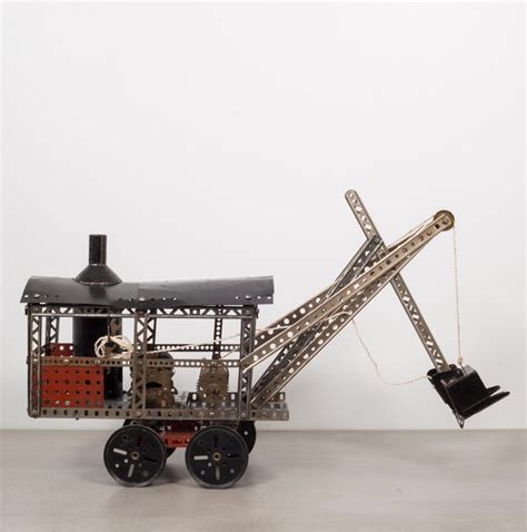 Erector Set TruModel Steam Shovel Model #77 and Original Box, circa ...