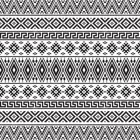 Ethnic Tribal Pattern Vector PNG Images, Geometric Ethnic Pattern ...