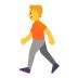 Person Walking Flat Default Icon | FluentUI Emoji Flat Iconpack | Microsoft