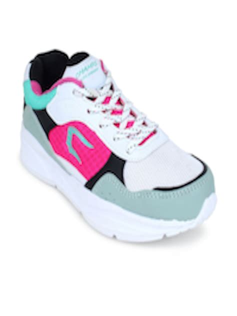 Buy Champs Women White Mesh Running Shoes - Sports Shoes for Women ...