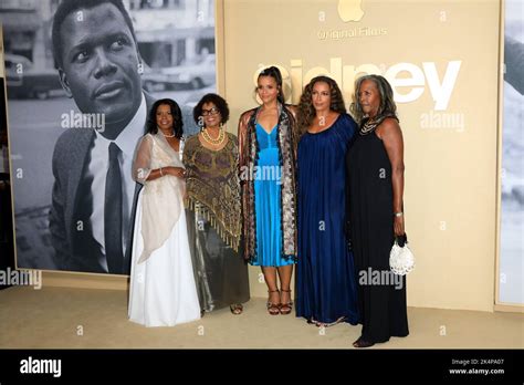 LOS ANGELES - SEP 21: Sherri Poitier, Beverly Poitier-Henderson, Sydney ...