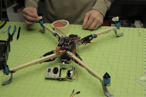 DIY Hardware Store Drone with Stabilized Camera | Make: | Diy drone ...