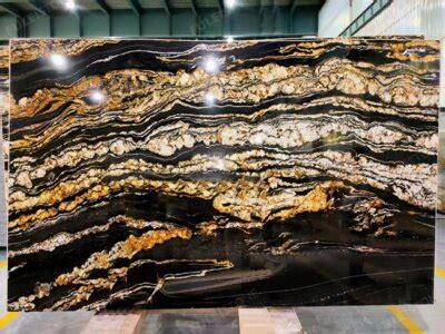 Nero Volcano Granite | 2cm Slabs for Wholesale - Fulei Stone