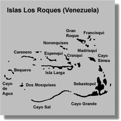 Los Roques Map