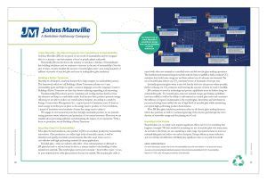 Johns Manville - Insulation Outlook Magazine