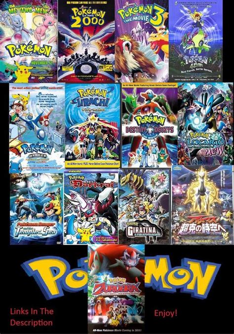 Pokemon Movies Seen eight of them. Pokemon Fan :) | Pokemon movies, Pokemon funny