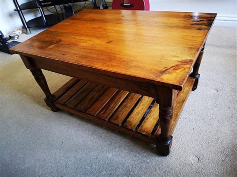 Antique Solid Pine Coffee Table | in Newcastle, Tyne and Wear | Gumtree