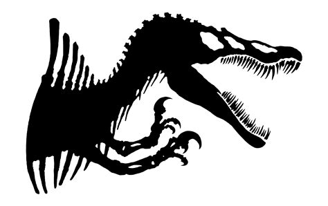 Jurassic World Spinosaurus Skeleton