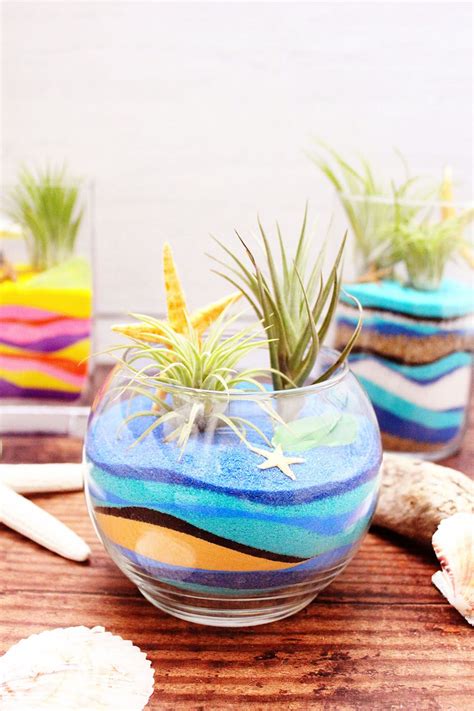 DIY Sand Art Terrarium | eHow Succulent Terrarium, Succulents Garden, Terrarium Ideas, Sand Art ...