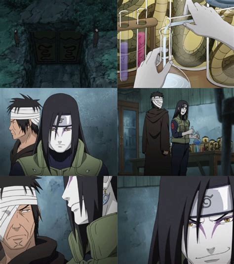 Orochimaru and Danzo. | Наруто, Аниме, Манга