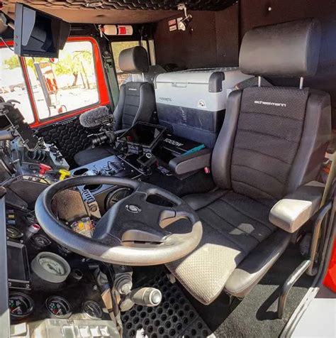 Man converts retired military truck into stylish, spacious tiny home ...