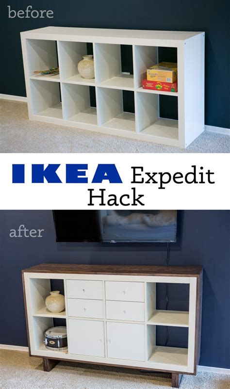 Ikea Hack: Expedit TV Stand (non-toxic!) - Primal Palate | Paleo Recipes