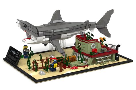 Lego Shark And Boat Set