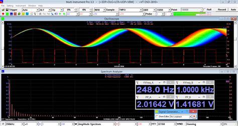 Multi-Instrument - Oscilloscopes by Virtins Technology