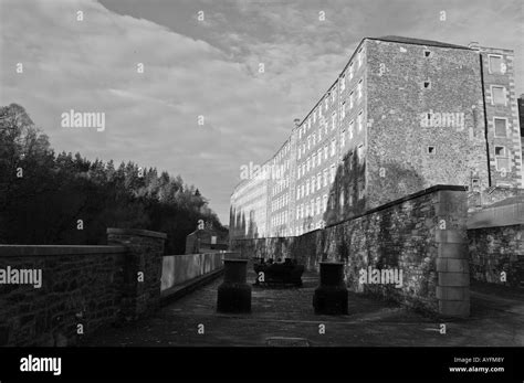 New lanark heritage Black and White Stock Photos & Images - Alamy