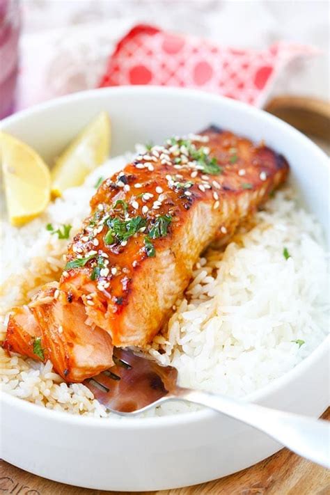 Ginger Garlic Baked Salmon | Easy Delicious Recipes