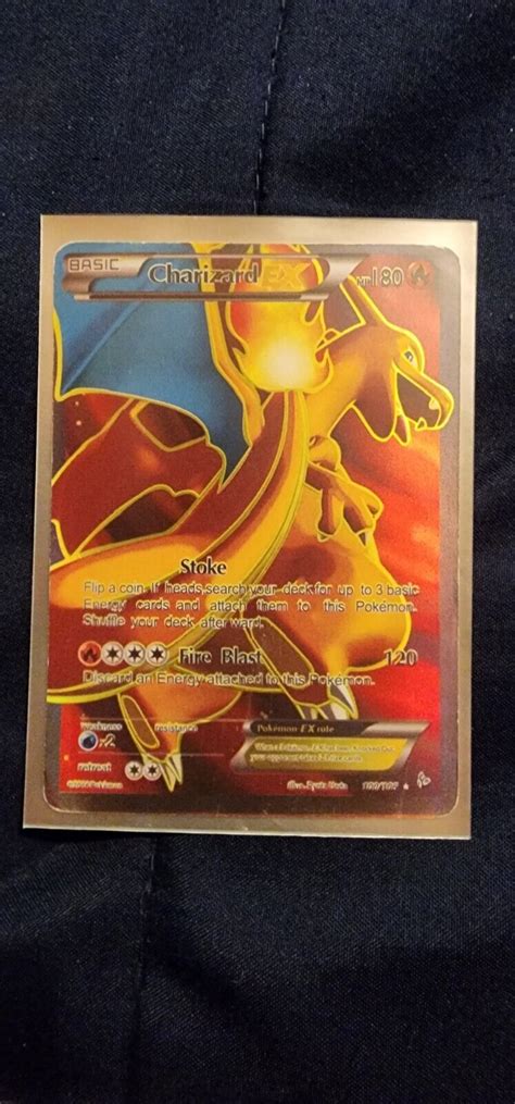 Pokemon Charizard EX Full Art XY Flashfire 100/106 HP Values - MAVIN