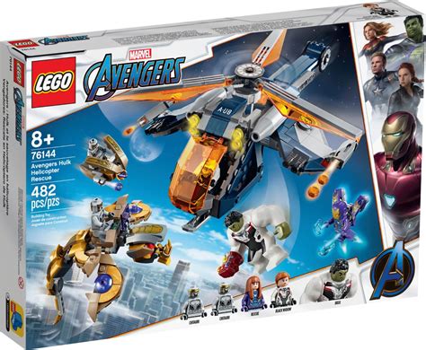 More Info On The LEGO Marvel Avengers Hulk Helicopter Rescue (76144)