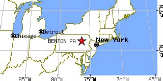 Benton, Pennsylvania (PA) ~ population data, races, housing & economy