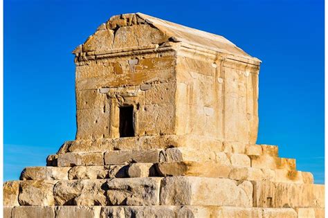 Tomb of cyrus the great in pasargadae iran featuring iran, cyrus, and ...