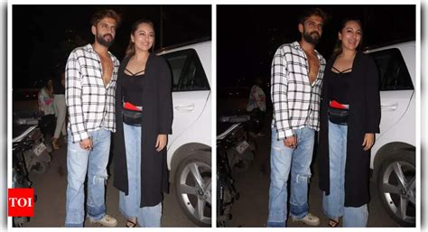 Sonakshi Sinha steps out for dinner date with boyfriend Zaheer Iqbal ...