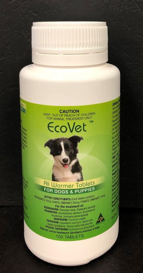 All Wormer Tablets (100 tablets) (ex GST) – EcoVet