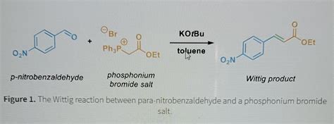 Solved p-nitrobenzaldehyde phosphonium Wittig product | Chegg.com