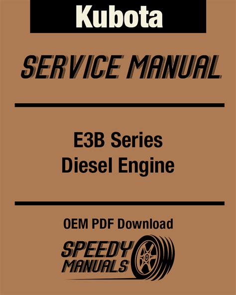 Kubota D722 Engine Service Manual - SpeedyManuals.com