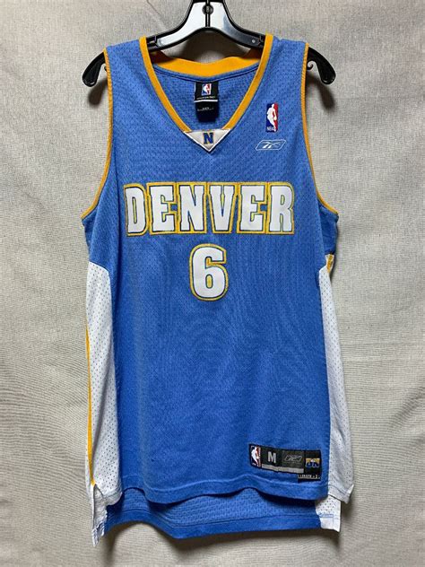 Nba Denver Nuggets Basketball Jersey #6 Martin As-is | Boardwalk Vintage