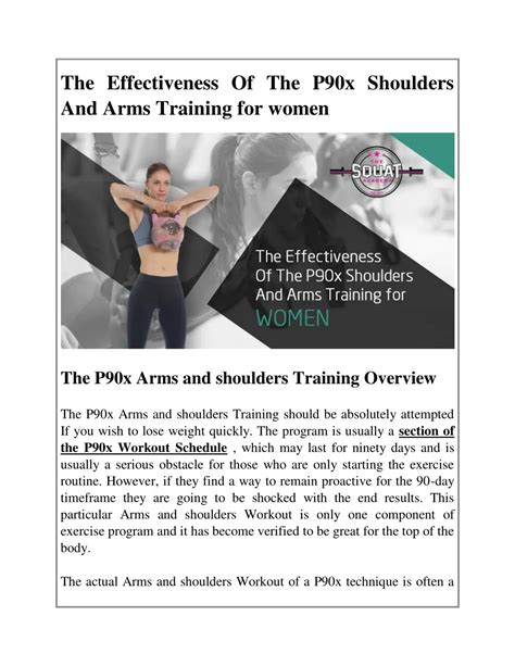 P90x Shoulders And Arms Workout Schedule | Blog Dandk